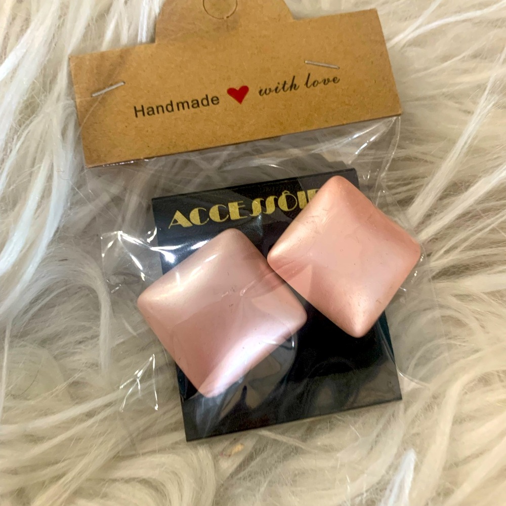 Pink Earrings